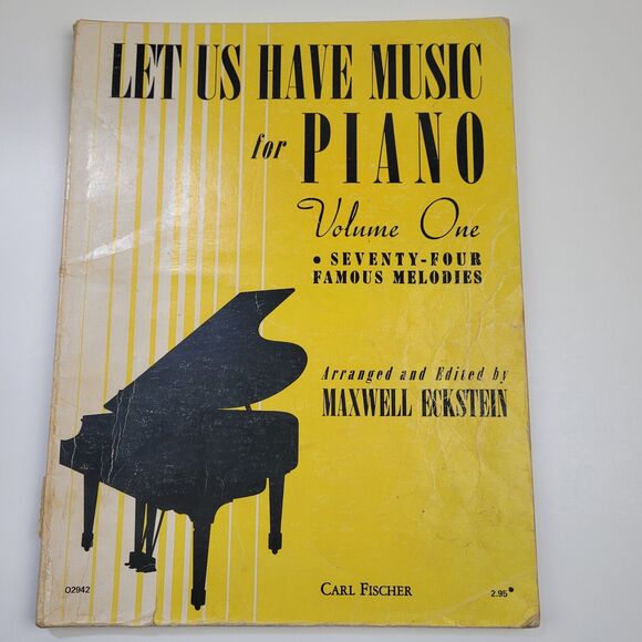 Other - Let Us Have Music For Piano, Volume One, Carl Fischer, 1940, #SM2